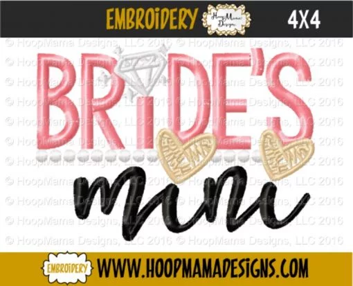 Brides Mini - Embroidery and Cutting Options - Image 8