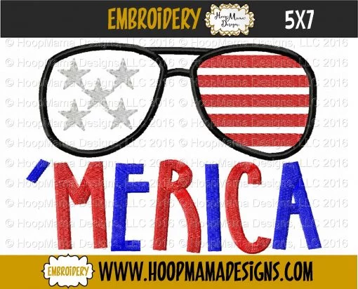 Merica - Embroidery and Cutting Options - Image 2