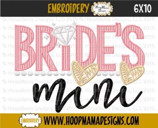 Brides Mini - Embroidery and Cutting Options - Image 3