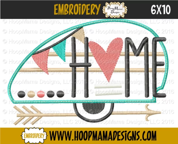 Camper Home- Embroidery and Cutting Options - Image 3
