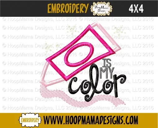 Is My Color - Embroidery and Cutting Options - Image 3