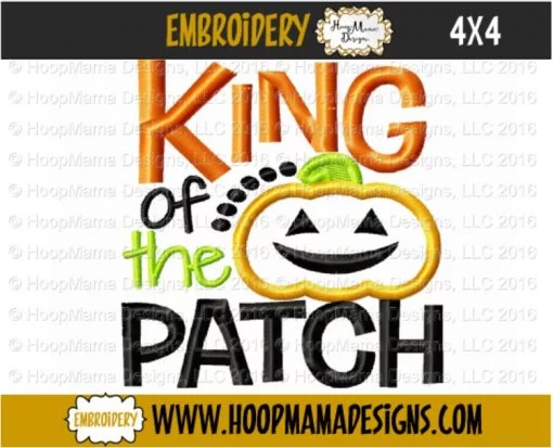 King Of The Patch - Embroidery and Cutting Options - Image 3