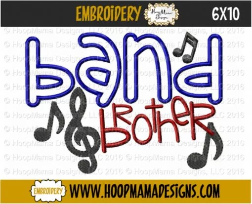 Band Brother - Embroidery and Cutting Options - Image 4