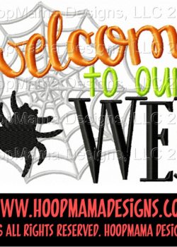 Welcome To Our Web - Embroidery and Cutting Options - HoopMama