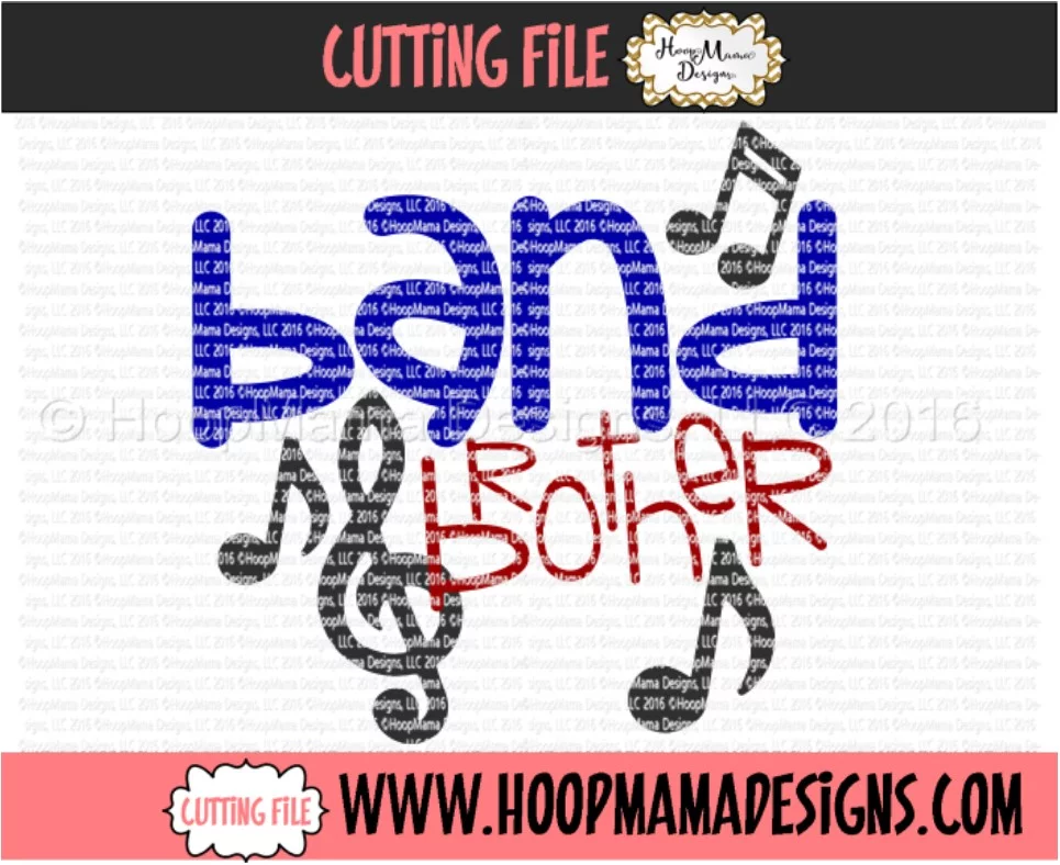 Band Brother - Embroidery and Cutting Options - Image 5