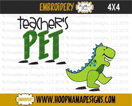 Teacher's Pet BOY - Embroidery and Cutting Options - Image 3