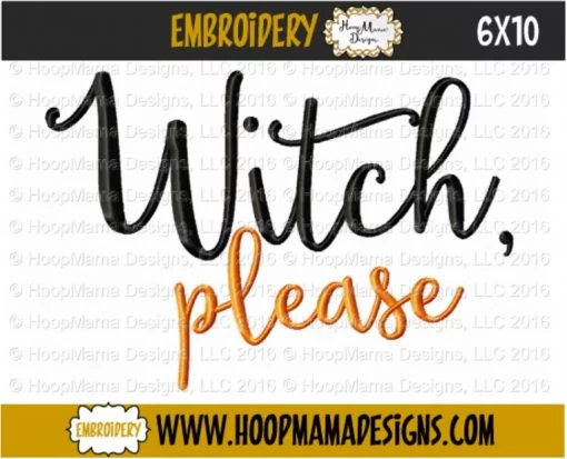 Witch Please - Embroidery and Cutting Options - Image 4
