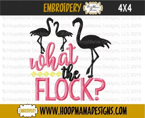 What The Flock?- Embroidery and Cutting Options - Image 3