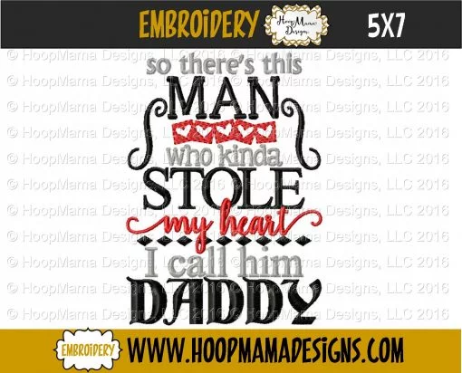 So There's This Man - Embroidery and Cutting Options - Image 2