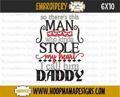 So There's This Man - Embroidery and Cutting Options - Image 4