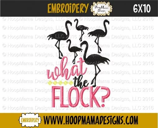 What The Flock?- Embroidery and Cutting Options - Image 4