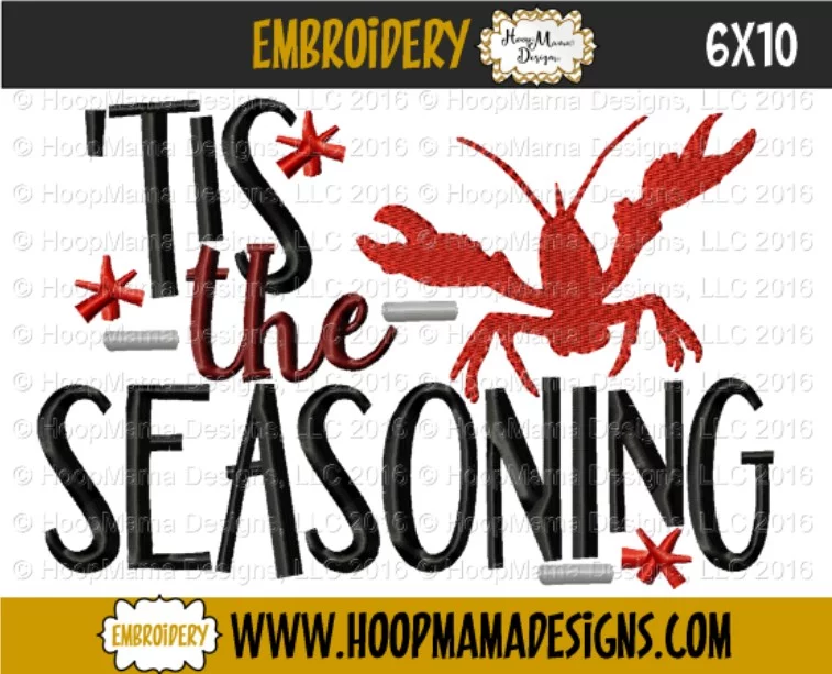 Tis The Seasoning - Embroidery and Cutting Options - Image 4