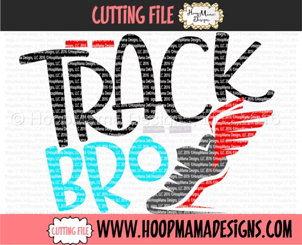 Track Bro - Embroidery and Cutting Options - Image 5