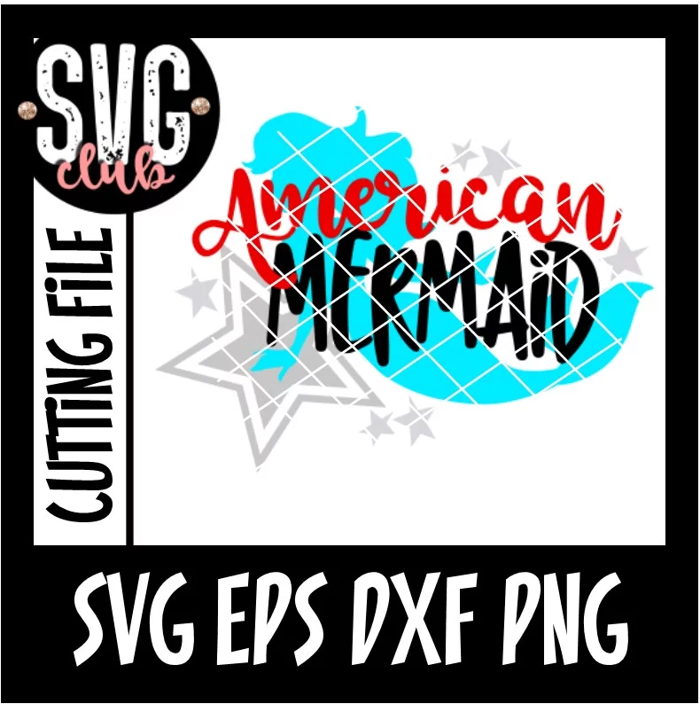 American Mermaid - CUTTING ONLY - Image 2