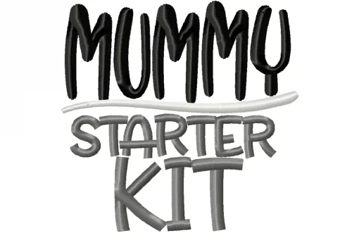 Mummy Starter Kit - Embroidery and Cutting Options - Image 2