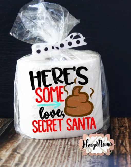 Here's Some Crap Love Secret Santa - Embroidery and Cutting Options