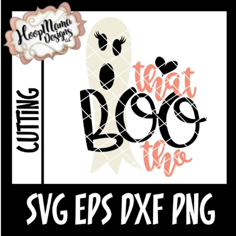 That Boo Tho - Embroidery and Cutting Options - Image 3