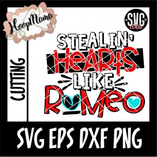 Stealin' Hearts Like Romeo - CUTTING ONLY - Image 2