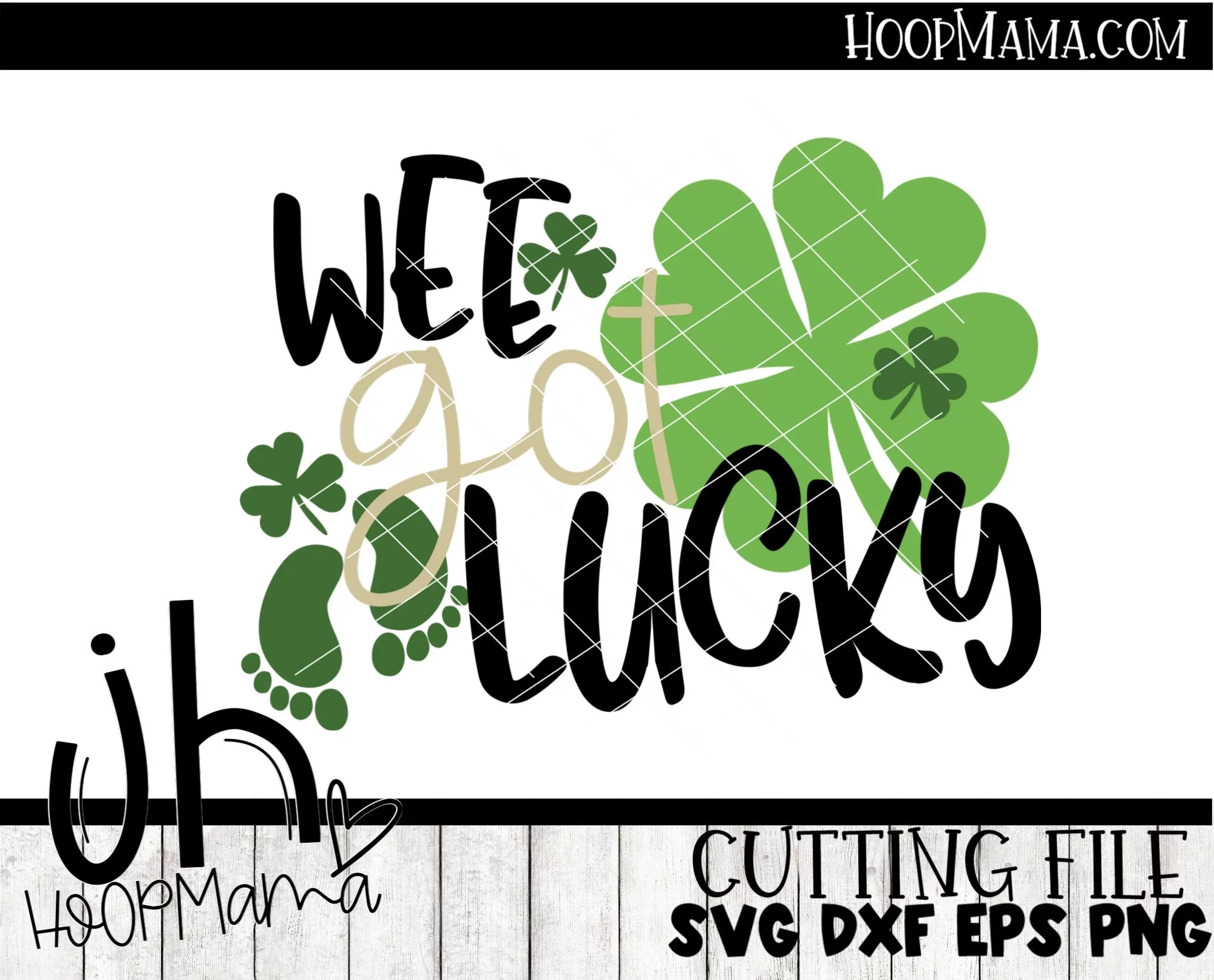 Wee Got Lucky - Embroidery and Cutting Options - Image 3