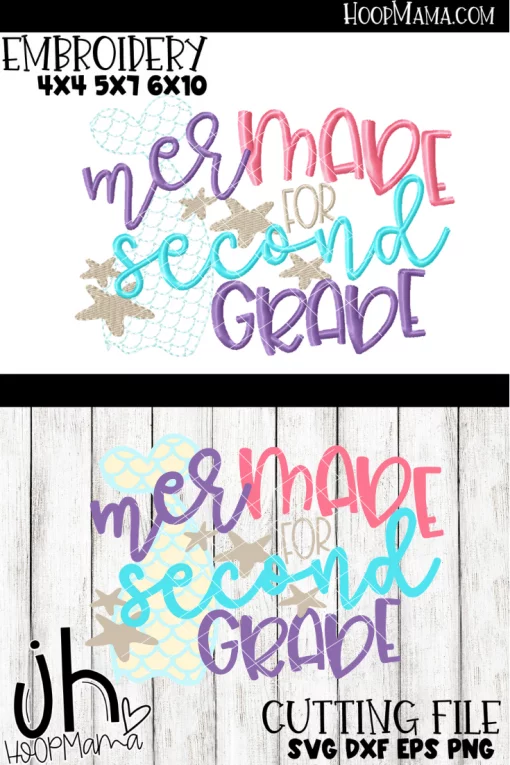 MerMADE For Second Grade - Embroidery and Cutting Option
