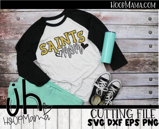 Saints Mom - CUTTING ONLY - Image 2