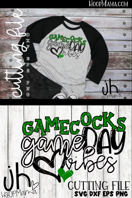 Gamecocks Game Day Vibes - CUTTING ONLY