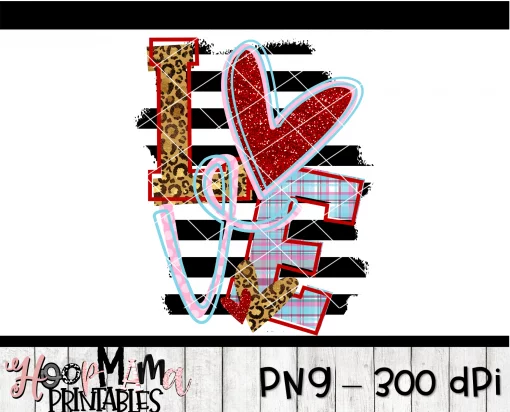 Love - Printable - DOWNLOAD - Image 2