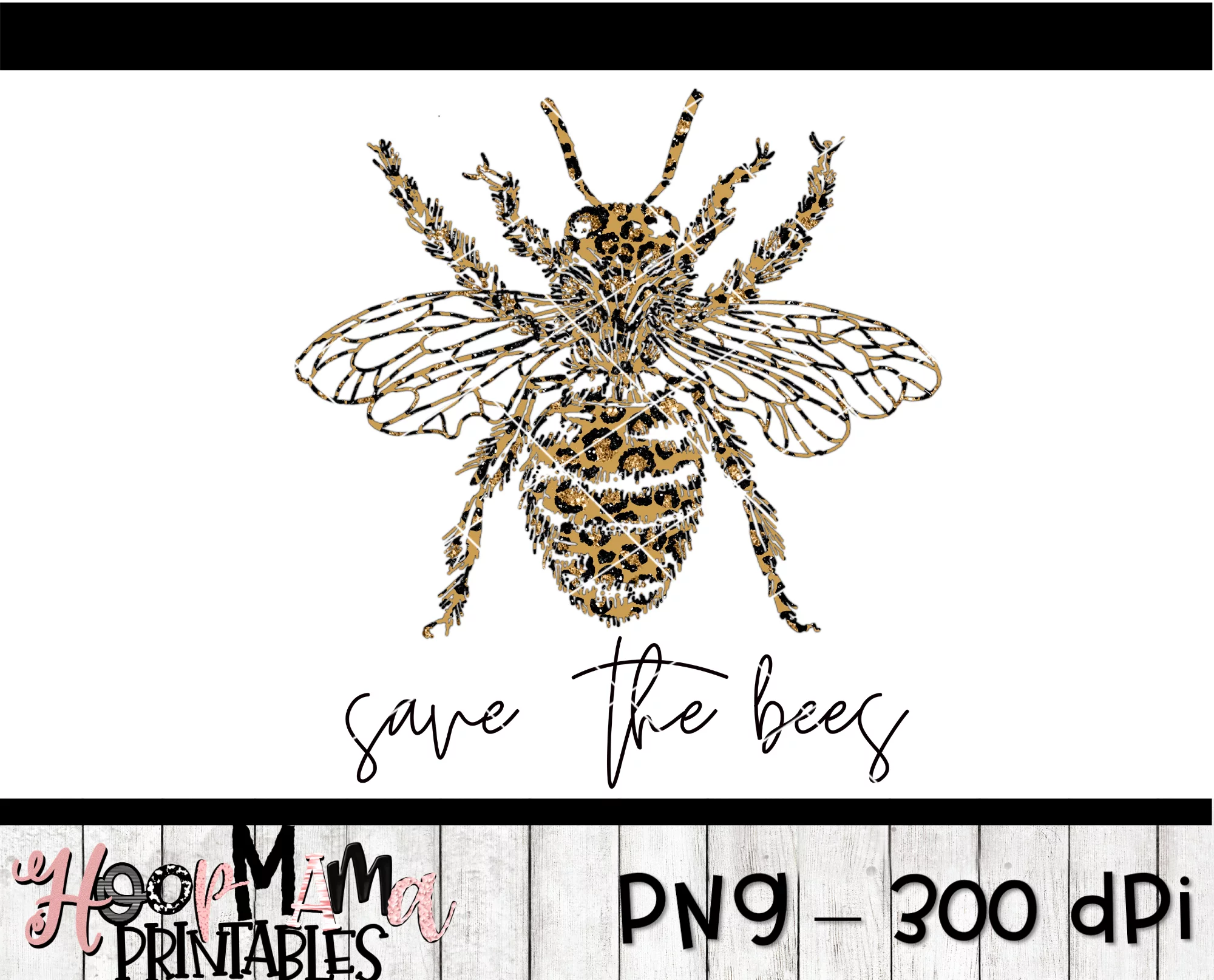 Save The Bees - Printable - DOWNLOAD - Image 2