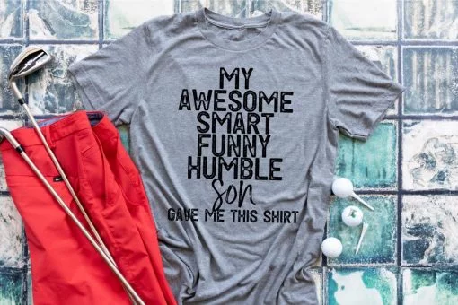 SPT-G3G4 - My Awesome Son - Adult - SCREEN PRINT TRANSFER