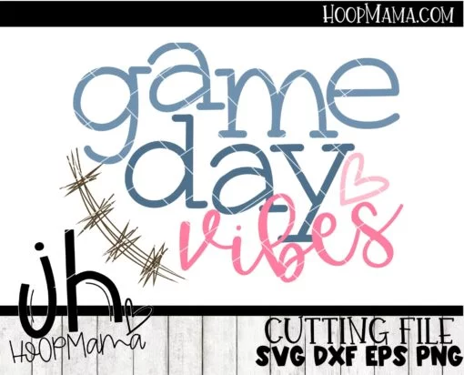Game Day Vibes - Embroidery and Cutting Options - Image 3
