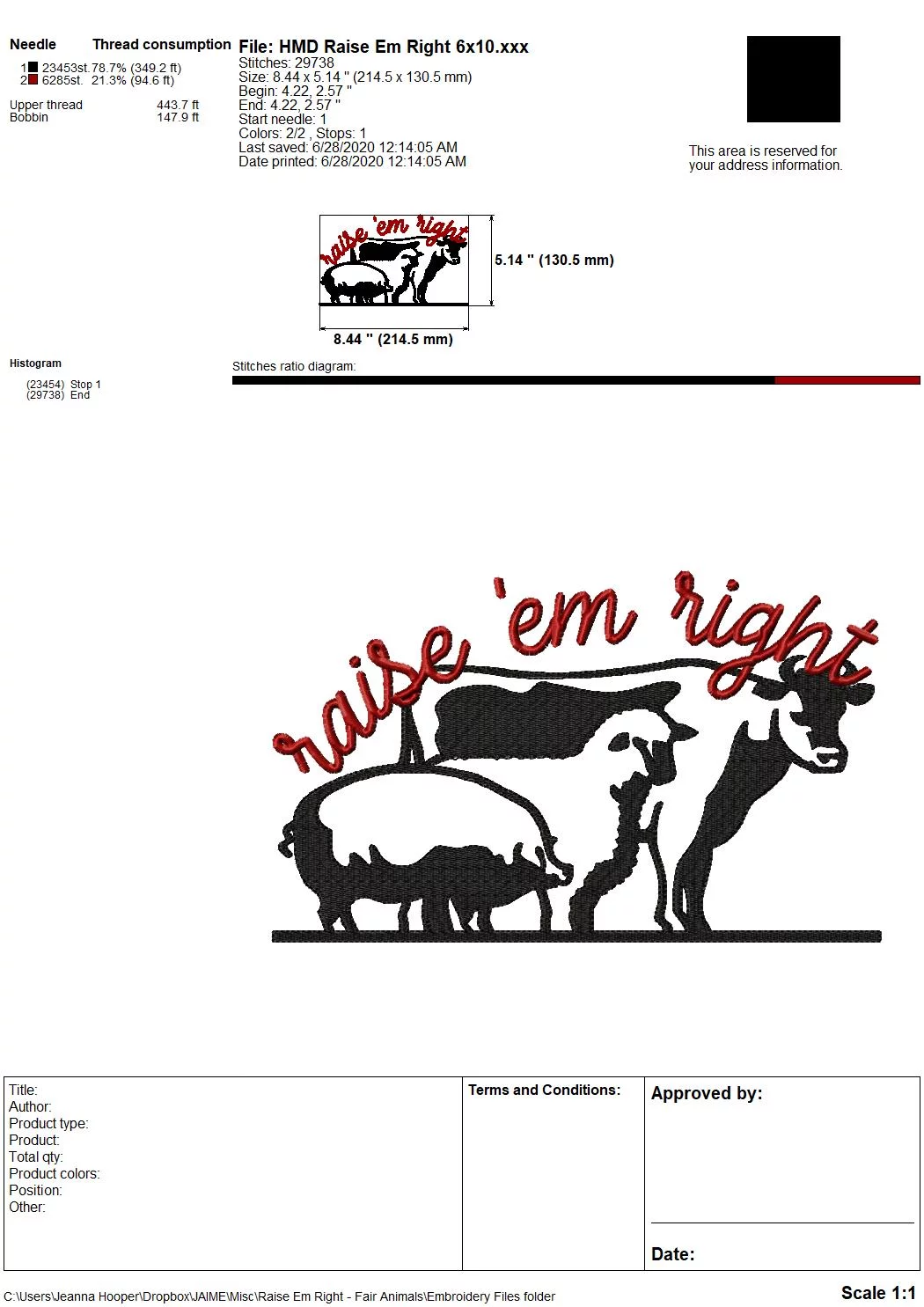 Raise Em Right - Fair Animals - Embroidery and Cutting Options - Image 6