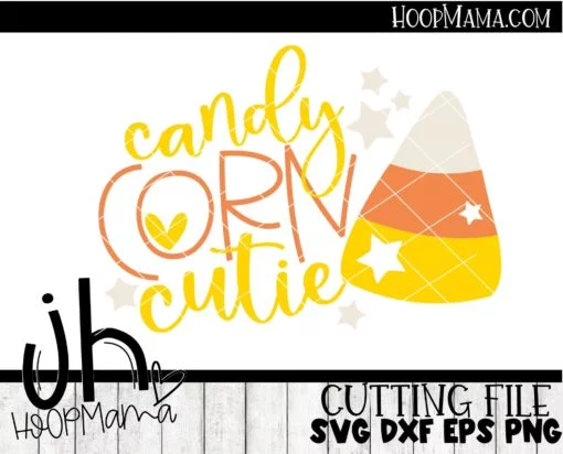 Candy Corn Cutie - Embroidery and Cutting Options - Image 3