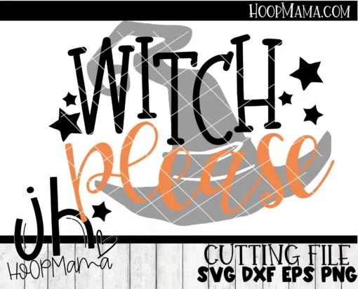 Witch Please - Embroidery and Cutting Options - Image 3
