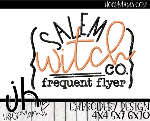 Salem Witch Co- Embroidery and Cutting Options - Image 2