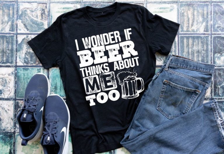 i wonder if beer thinks about me too