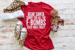 SPT-A1G2 - Dear Santa - 10.5 Inch - SCREEN PRINT TRANSFER