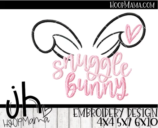 Snuggle Bunny - Embroidery and Cutting Options - Image 3