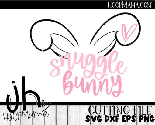 Snuggle Bunny - Embroidery and Cutting Options - Image 2