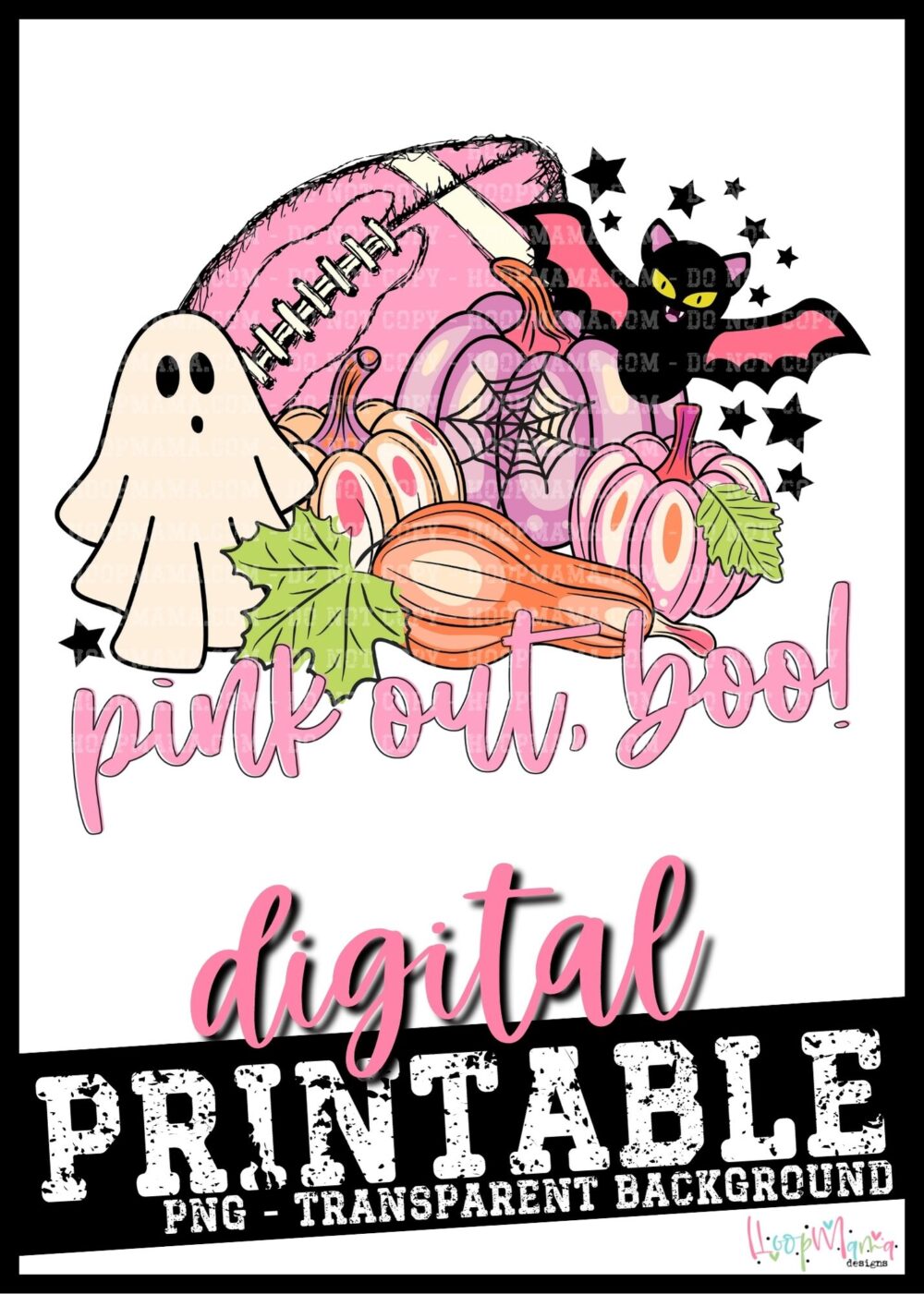 Pink Out Boo PRINTABLE-DOWNLOAD