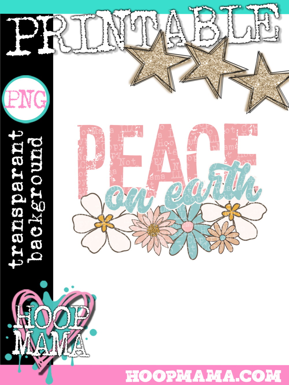 Peace On Earth PRINTABLE-DOWNLOAD
