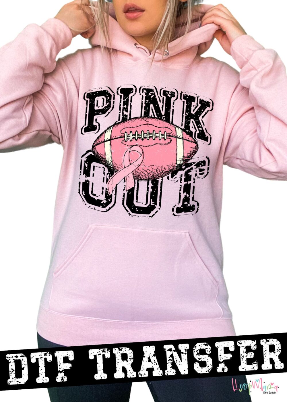 R20083 - DTF TRANSFER - Pink Out