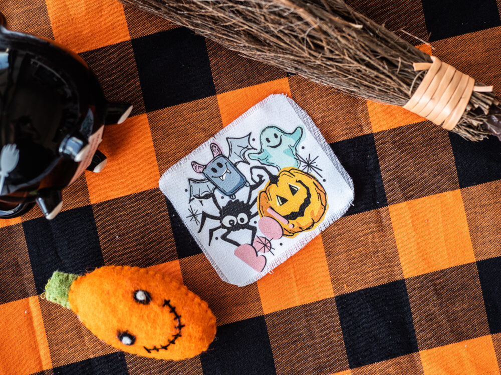 Z- OC12 - BOO CREW - INFANT or POCKET - SCREEN PRINT TRANSFER ***PREMIUM***
