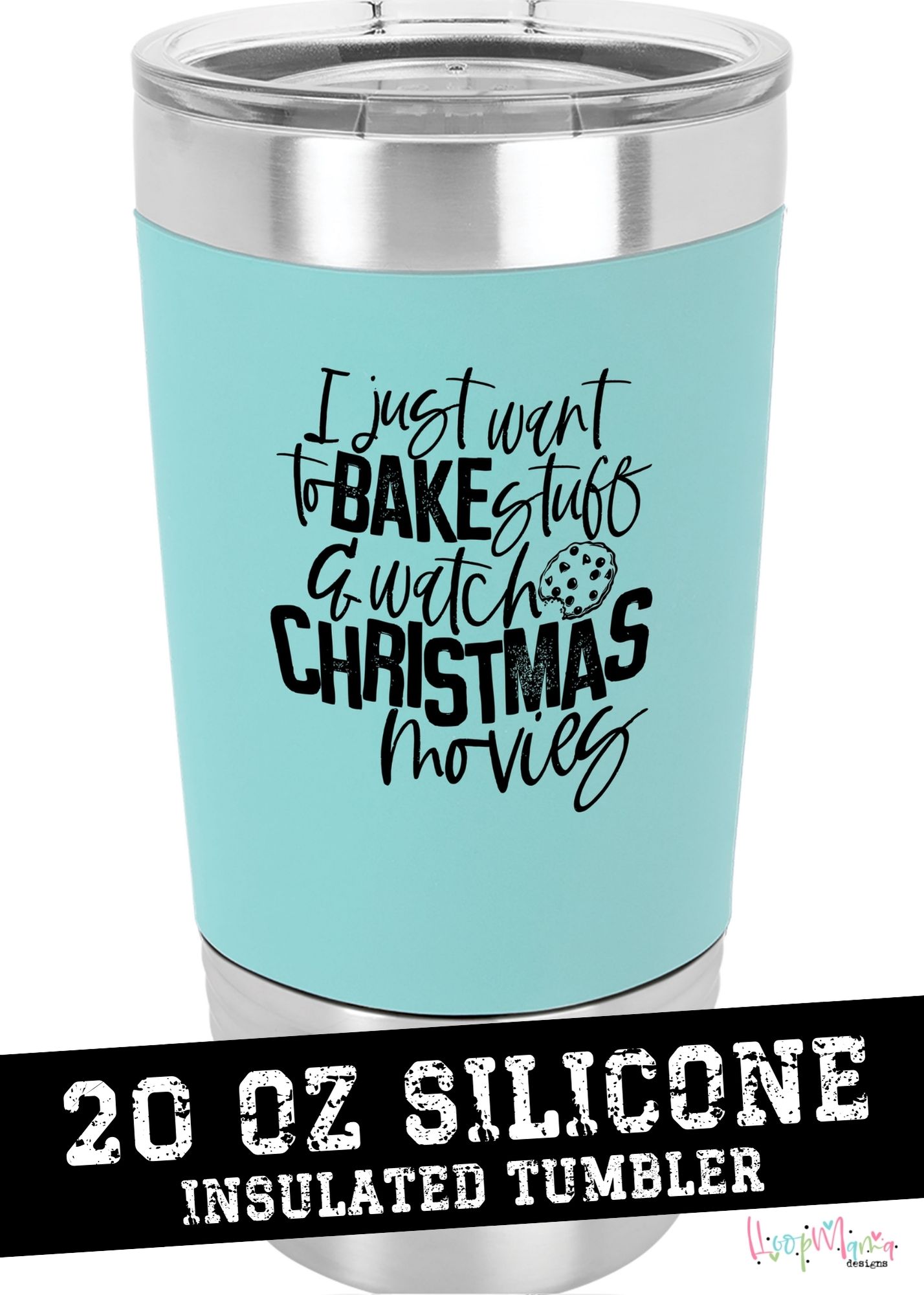 20 oz Silicone Tumbler Sleeve