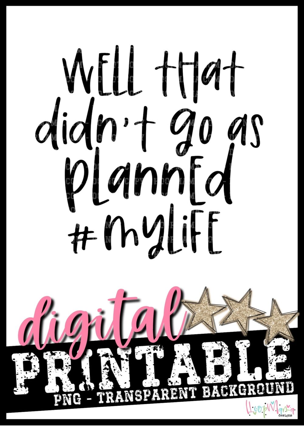 Winter Not A Big Fan- PRINTABLE DOWNLOAD