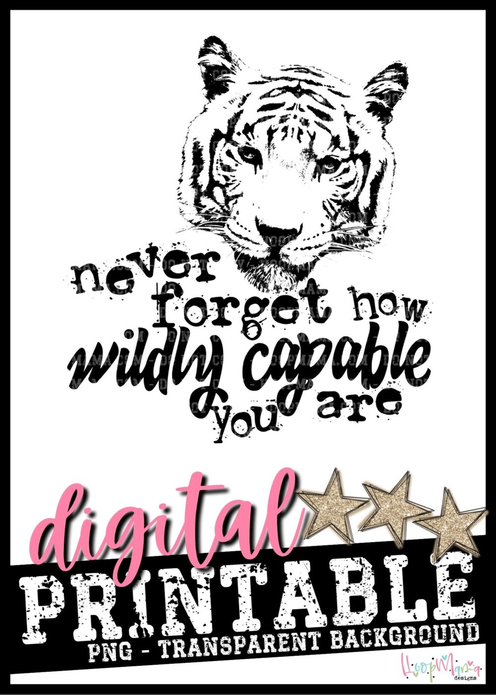 Never Forget How Wildly Capable You Are- PRINTABLE DOWNLOAD