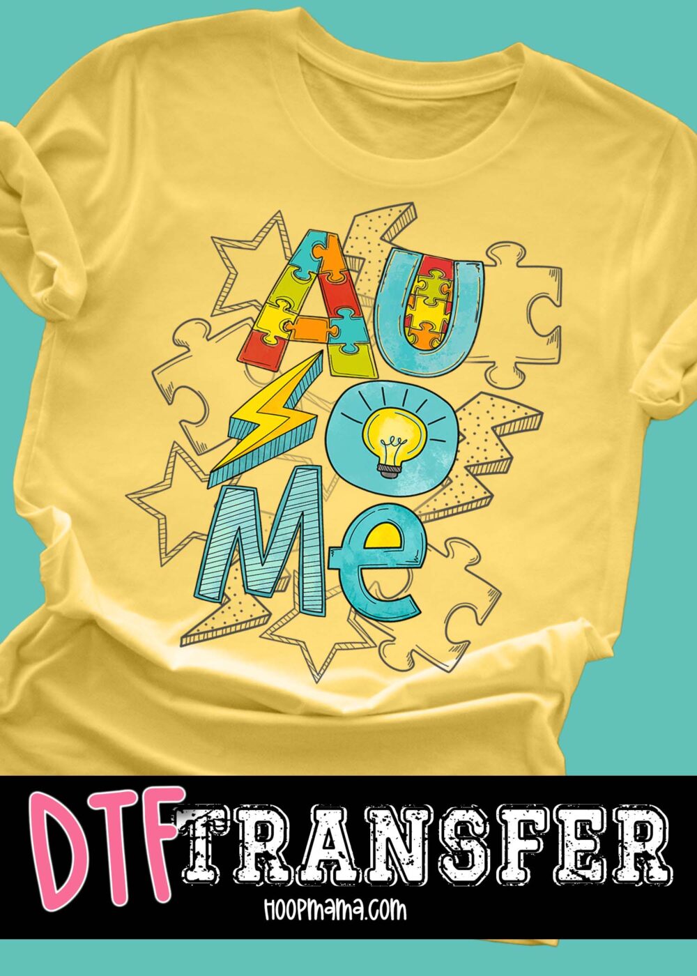 23-0145 - Ausome - DTF Transfer