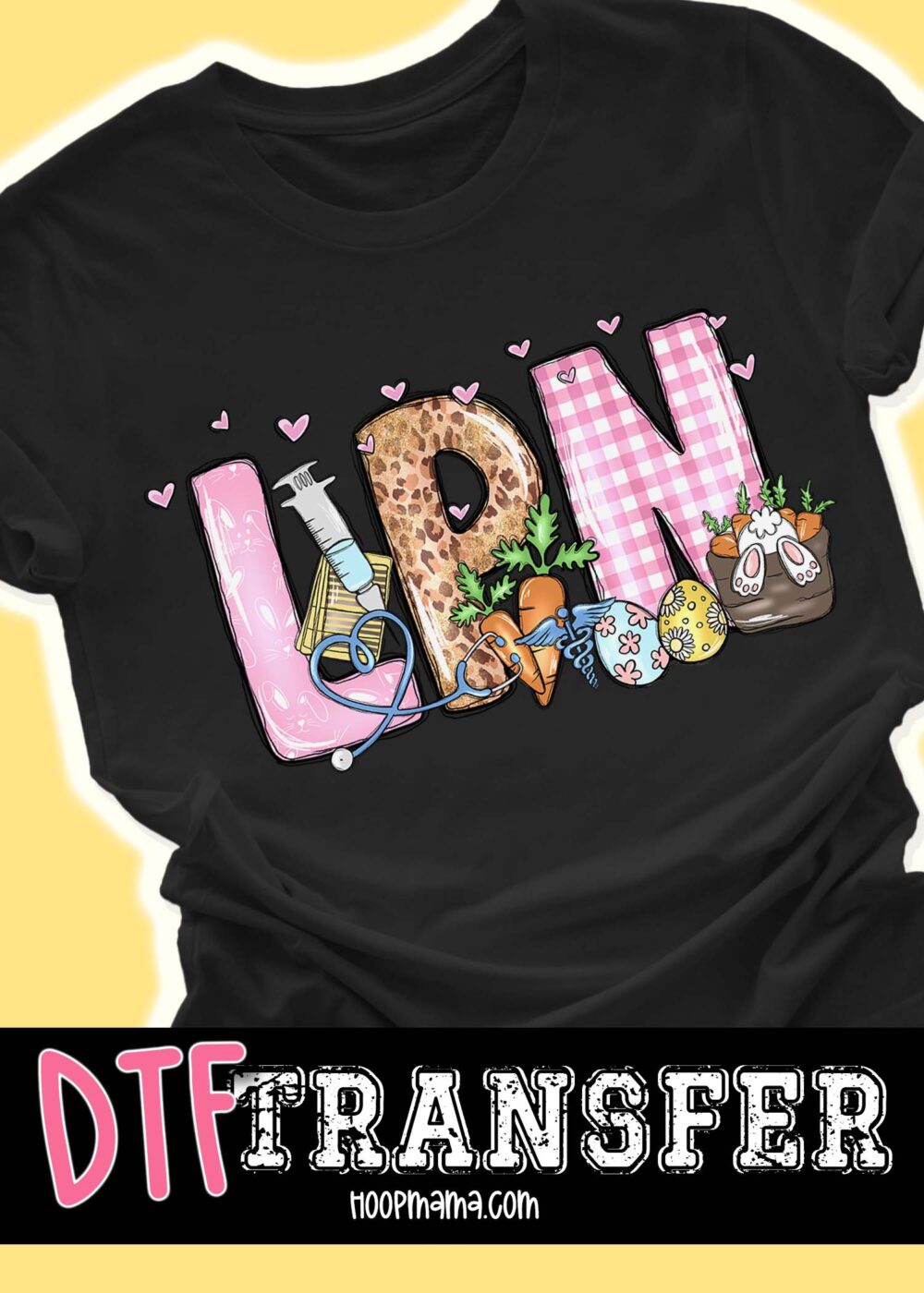 23-0199 - LPN Easter- DTF Transfer