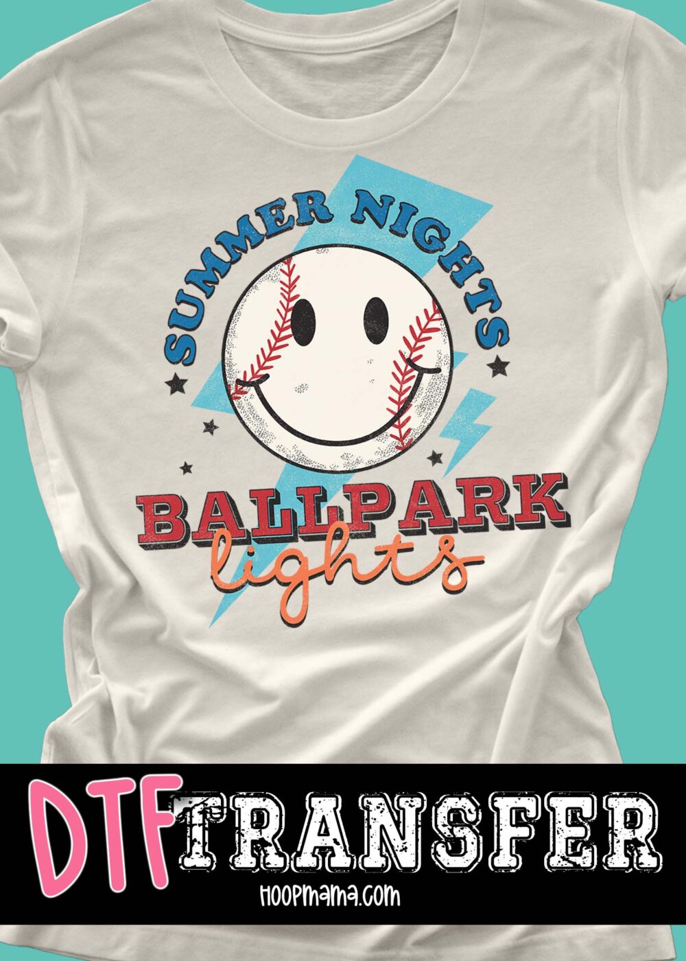 23-0238 - Baseball Mom- DTF Transfer