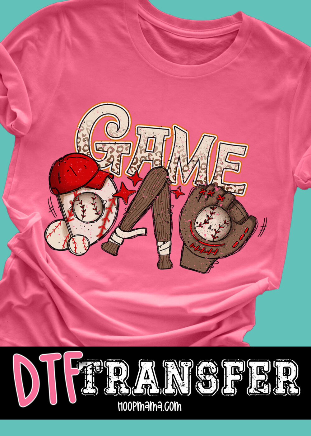 23-0327 - Game Day Baseball Gear - DTF Transfer