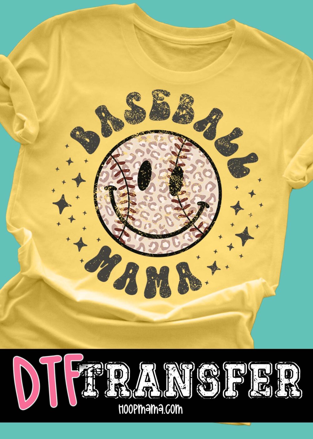 23-0223 - Baseball Mama- DTF Transfer